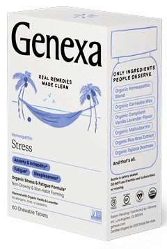 Stress 60 Tablets Genexa Supplement - Conners Clinic