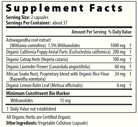 StressCalm Px 75 Capsules Restorative Formulations Supplement - Conners Clinic