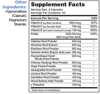 Thumbnail for StressMaster 120 Capsules Zahler Supplement - Conners Clinic