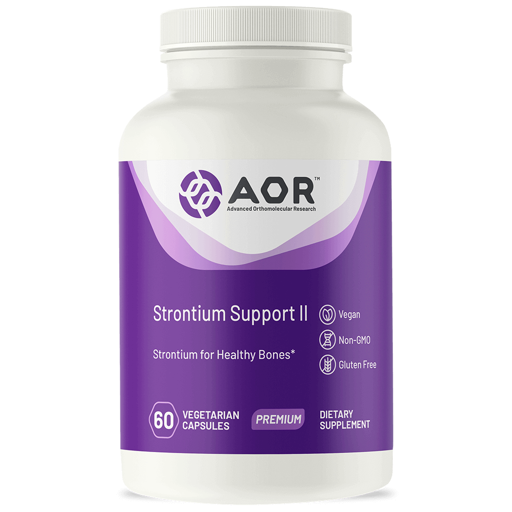 Strontium Support II 60 Capsules AOR Supplement - Conners Clinic