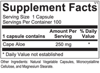 Thumbnail for Super Aloe 250 - 100 capsules Ortho-Molecular Supplement - Conners Clinic