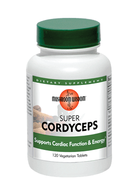 Super Cordyceps 120 Tablets Mushroom Wisdom Supplement - Conners Clinic