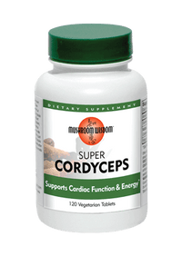Thumbnail for Super Cordyceps 120 Tablets Mushroom Wisdom Supplement - Conners Clinic
