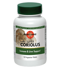 Thumbnail for Super Coriolus 120 Tablets Mushroom Wisdom Supplement - Conners Clinic