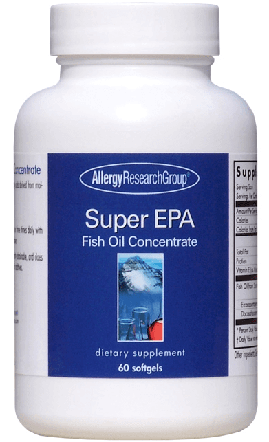 Super EPA - Fish Oil - 60 count Allergy Research Group Supplement - Conners Clinic