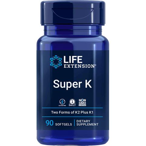 Super K 90 Softgels Life Extension - Conners Clinic