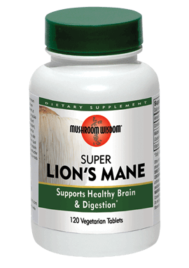 Super Lion's Mane 120 Tablets Mushroom Wisdom Supplement - Conners Clinic