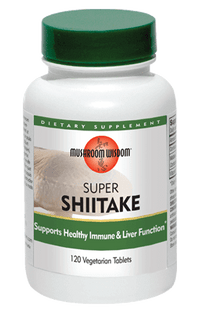 Thumbnail for Super Shiitake 120 Tablets Mushroom Wisdom Supplement - Conners Clinic
