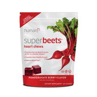 Thumbnail for SuperBeets Heart Chews Pomegranate Berry 60 Chews HumanN Supplement - Conners Clinic