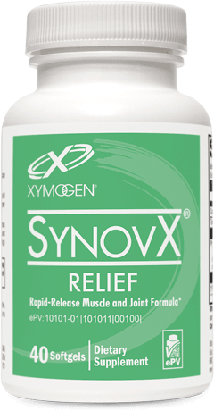 SynovX® Relief 40 Softgels Xymogen Supplement - Conners Clinic