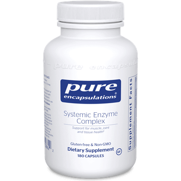 Systemic Enzyme Complex 180 vcaps * Pure Encapsulations Supplement - Conners Clinic