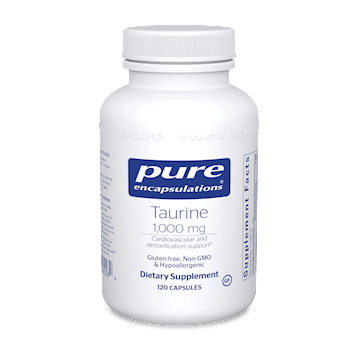 Taurine 1000 mg 120 vcaps * Pure Encapsulations Supplement - Conners Clinic