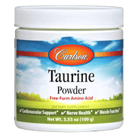 Thumbnail for Taurine Powder 31 Servings Carlson Labs Supplement - Conners Clinic