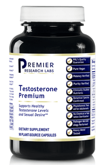 Thumbnail for Testosterone Premium - 90 caps Premier Research Labs Supplement - Conners Clinic