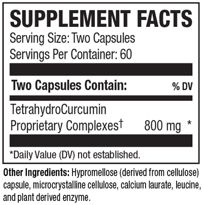 TetraCumin QR 120 Capsules Tesseract Medical Research Supplement - Conners Clinic