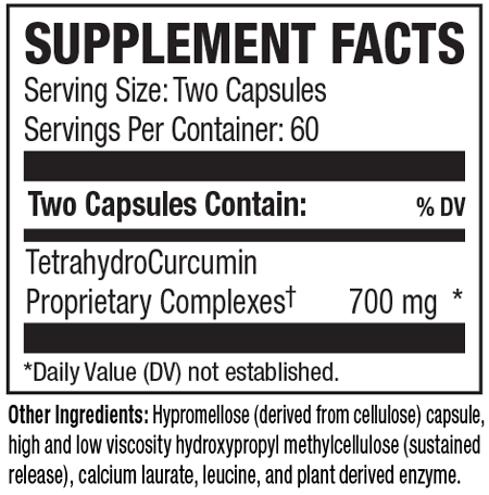 TetraCumin SR 120 Capsules Tesseract Medical Research Supplement - Conners Clinic
