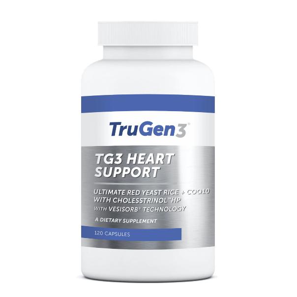 TG3 Heart Support 120 Capsules TruGen3 Supplement - Conners Clinic