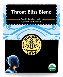 Throat Bliss Blend 18 Bags Buddha Teas - Conners Clinic