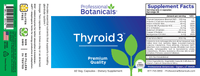 Thumbnail for THYROID 3 (60T) Biotics Research Supplement - Conners Clinic