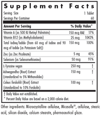 Thumbnail for Thyroid Nutrition with Iodoral® 60 Tablets Allergy Research Group Supplement - Conners Clinic