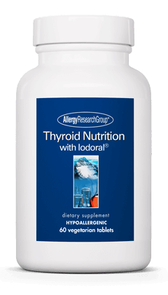 Thyroid Nutrition with Iodoral® 60 Tablets Allergy Research Group Supplement - Conners Clinic