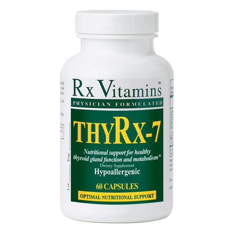 ThyRx-7 60 Capsules Rx Vitamins Supplement - Conners Clinic