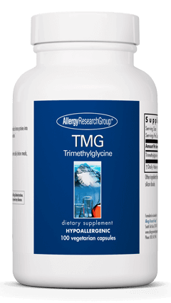 TMG Trimethylglycine 100 Capsules Allergy Research Group Supplement - Conners Clinic