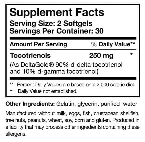 TocoPure™ D&G - 60 Softgels Researched Nutritionals Supplement - Conners Clinic