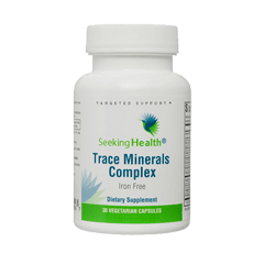 Trace Minerals Complex 30 Capsules Seeking Health Supplement - Conners Clinic