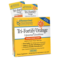 Thumbnail for Tri-Fortify® Orange Box of 20 Individual Serving Packets Researched Nutritionals Supplement - Conners Clinic