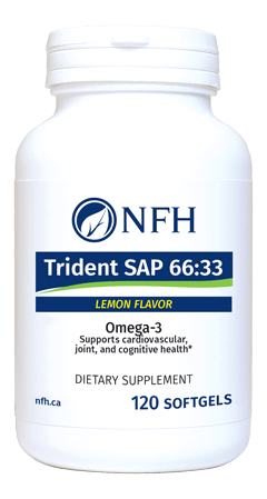 Trident SAP 66:33 Lemon 120 Softgels NFH Supplement - Conners Clinic
