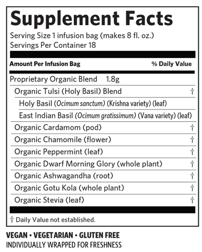 Tulsi Sleep 18 Bags Organic India Supplement - Conners Clinic