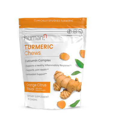 Turmeric Chews Orange Citrus 30 Chews HumanN Supplement - Conners Clinic