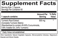 Thumbnail for Turmero Clear - Whole-food Turmeric - 60 capsules Conners Clinic Supplement - Conners Clinic