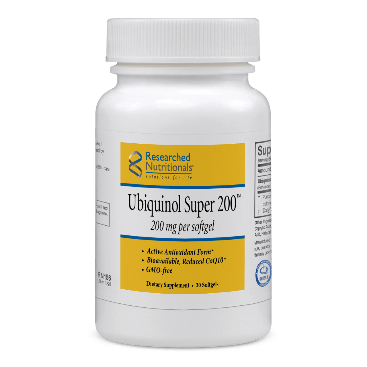 Ubiquinol Super 200 Researched Nutritionals Supplement - Conners Clinic