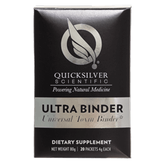 Ultra Binder® Stick Packs 20 Servings Quicksilver Scientific Supplement - Conners Clinic