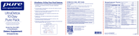Thumbnail for UltraDetox 10-Day Pure Pack 10 packs * Pure Encapsulations Supplement - Conners Clinic