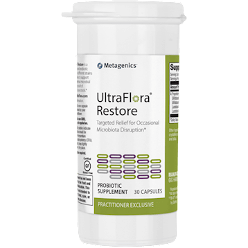 UltraFlora Restore 30 vcaps * Metagenics Supplement - Conners Clinic