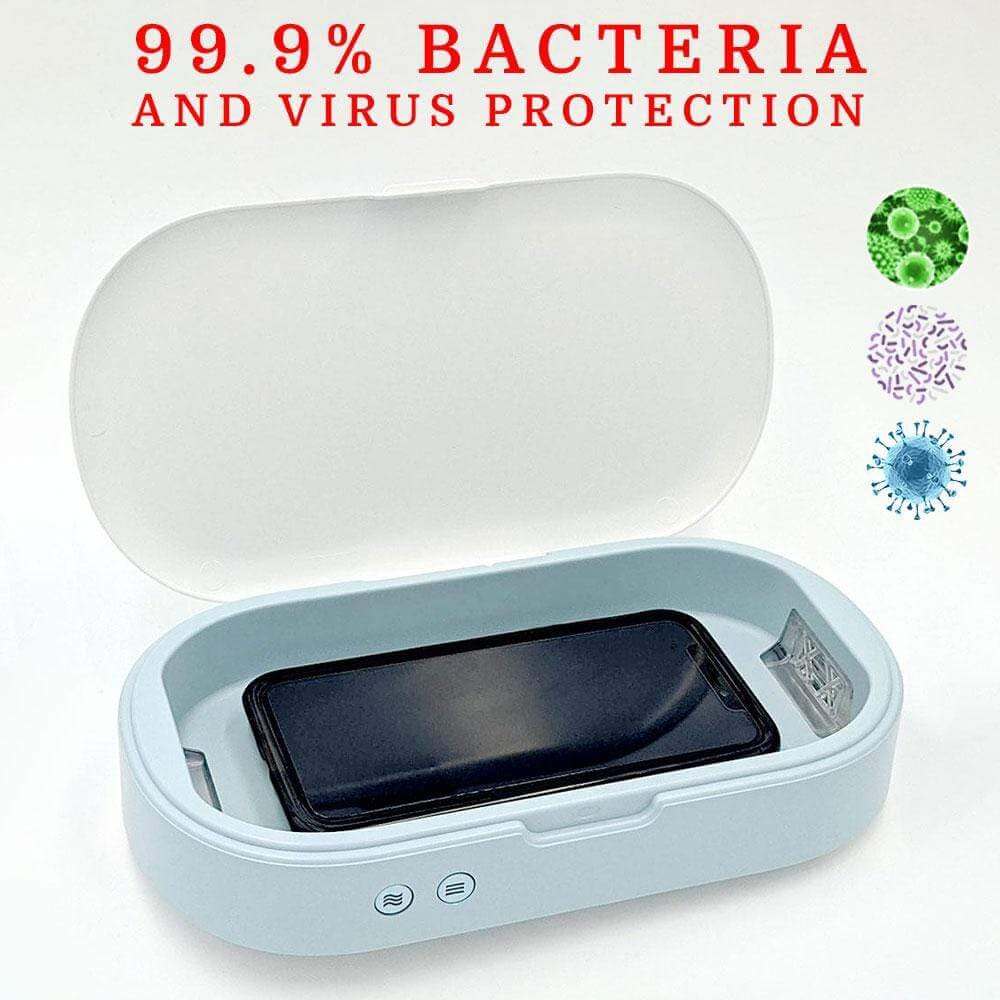 UV Phone Sanitizer | Clean Light Box Kills 99% Bacteria on Keys, Remote, Baby Pacifier, Toothbrush Conners Clinic Equipment - Conners Clinic