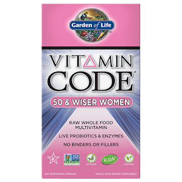 Vitamin 50 & Wise Women's Multi 240 caps * Garden of Life Supplement - Conners Clinic