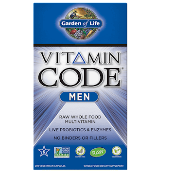 Vitamin 50 & Wiser Men's Multi 240 caps * Garden of Life Supplement - Conners Clinic