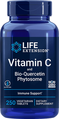 Thumbnail for Vitamin C and Bio-Quercetin Phytosome 250 Tablets Life Extension - Conners Clinic