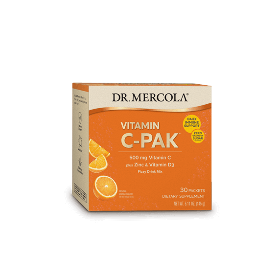 Vitamin C-PAK® Orange Flavor - 30 Servings Dr. Mercola Supplement - Conners Clinic