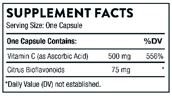 Vitamin C with Flavonoids 90 caps Thorne Supplement - Conners Clinic