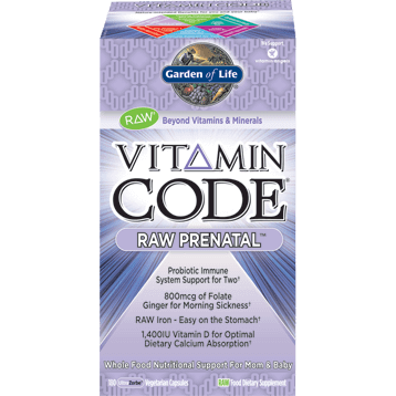 Vitamin Code Raw Prenatal 180 vcaps * Garden of Life Supplement - Conners Clinic