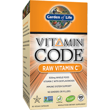 Vitamin Code Raw Vitamin C 60 vcaps * Garden of Life Supplement - Conners Clinic