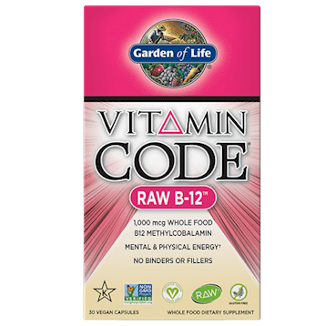 Vitamin Code Vitamin B12 30 vegcaps * Garden of Life Supplement - Conners Clinic