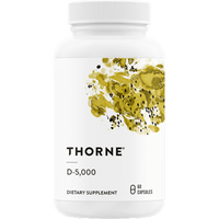 Thumbnail for Vitamin D-5000 NSF 60 caps Thorne Supplement - Conners Clinic