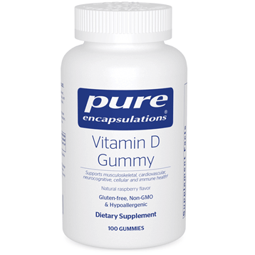 Vitamin D Gummies 100 ct * Pure Encapsulations Supplement - Conners Clinic
