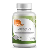 Thumbnail for Vitamin D3 120 Capsules Zahler Supplement - Conners Clinic